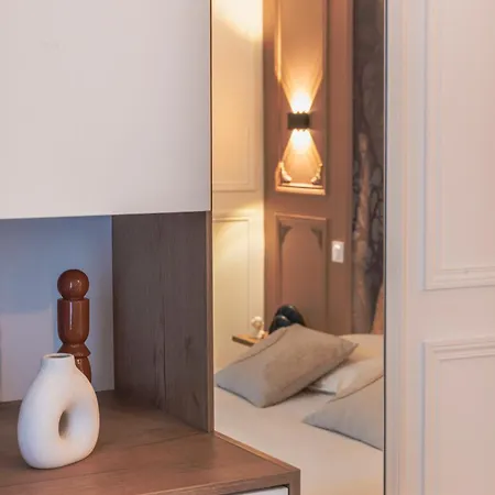 아파트 L'improbable Raffine, Elegant Et Chaleureux Les Hauts-Saint-Jean